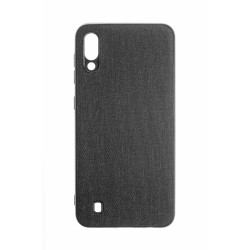 Husa Samsung M10, Fabric, culoare negru