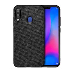 Husa Samsung M20, Fabric, culoare negru, textil