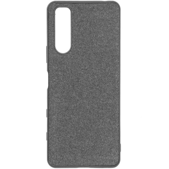 Husa compatibila cu Sony Xperia 5 II, Fabric,SILKASE, culoare gri (SILKASE, Xperia 5 II) by www.silkase.ro Husa compatibila cu Sony Xperia 5 II, Fabric,SILKASE, culoare gri (Xperia 5 II, H0568) by www.silkase.ro