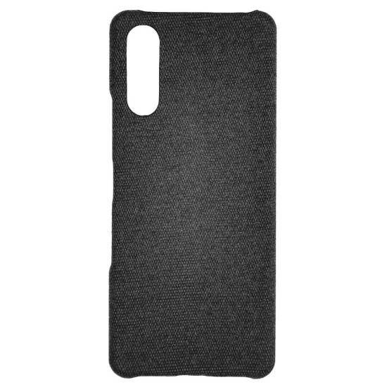 Husa SILKASE pentru Sony Xperia 10 III,full fabric, culoare negru (SILKASE, Xperia 10 III) by www.silkase.ro Husa SILKASE pentru Sony Xperia 10 III,full fabric, culoare negru (Xperia 10 III, H0898) by www.silkase.ro