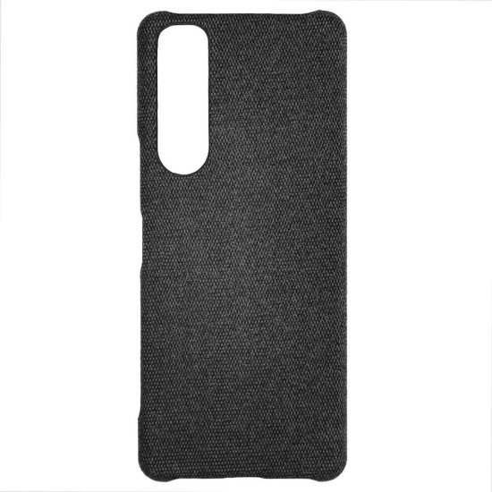 Husa SILKASE pentru Sony Xperia 5 III,full fabric, culoare negru (SILKASE, Xperia 5 III) by www.silkase.ro Husa SILKASE pentru Sony Xperia 5 III,full fabric, culoare negru (Xperia 5 III, H0899) by www.silkase.ro