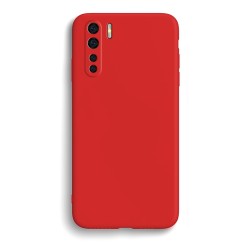 Husa pentru Xiaomi Mi Note 10 Lite, SILKASE , culoare rosu, soft silicone Husa pentru Xiaomi Mi Note 10 Lite, SILKASE , culoare rosu, soft silicone