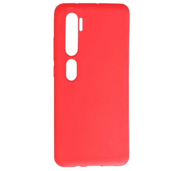 Husa pentru Xiaomi Mi Note 10, SILKASE , culoare rosu, soft silicone (SILKASE, Lichidare stoc) by www.silkase.ro Husa pentru Xiaomi Mi Note 10, SILKASE , culoare rosu, soft silicone (Mi Note 10, H0497) by www.silkase.ro
