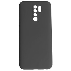 Husa pentru Xiaomi Redmi 9, SILKASE , culoare negru, soft silicone Husa pentru Xiaomi Redmi 9, SILKASE , culoare negru, soft silicone