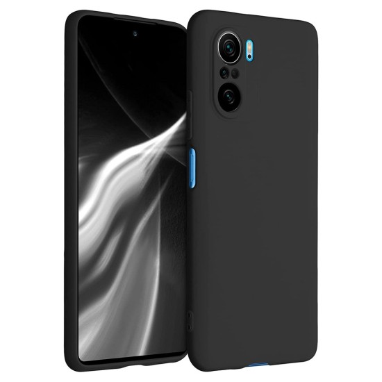 Husa SILKASE pentru Xiaomi Redmi K40, culoare negru, silicon (Redmi K40, H0833) by www.silkase.ro