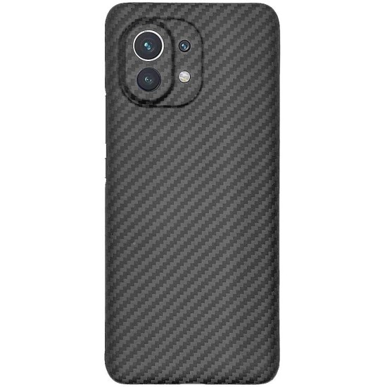 Husa fibra carbon SILKASE pentru Xiaomi Mi 11, aramid kevlar, negru (SILKASE, Husa Kevlar) by www.silkase.ro Husa fibra carbon SILKASE pentru Xiaomi Mi 11, aramid kevlar, negru (Mi 11, H0955) by www.silkase.ro