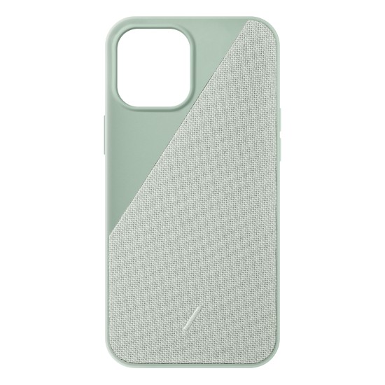 Husa telefon Native Union, Clic Canvas, compatibila iPhone 12 Pro Max, cu accente din tesatura Premium, compatibila incarcatoare wireless, gri-verzui (Native Union, iPhone 12 Pro Max) by www.silkase.ro Husa telefon Native Union, Clic Canvas, compatibila iPhone 12 Pro Max, cu accente din tesatura Premium, compatibila incarcatoare wireless, gri-verzui (iPhone 12 Pro Max, CCAV-GRN-NP20L) by www.silkase.ro