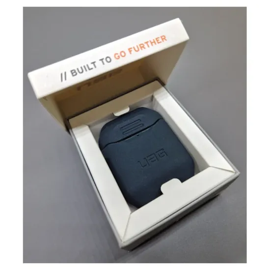 Husa antimicrobiana UAG Standard Issue Silicone compatibila cu Apple AirPods Black (Ingredi, 10244K114040) by www.silkase.ro