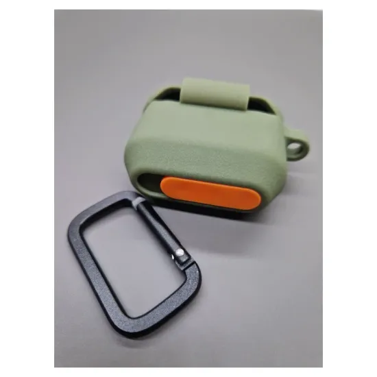 Carcasa antimicrobiana UAG Standard Issue Silicone compatibila cu Apple AirPods 3 Olive Drab (3, 10292K117272) by www.silkase.ro