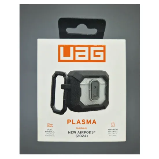 Carcasa UAG Plasma pentru AirPods 4, negru (4, 104129114040) by www.silkase.ro