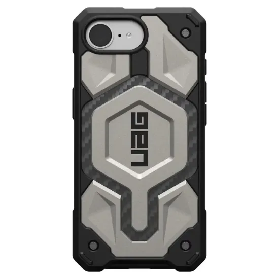 Husa UAG Monarch Pro pentru iphone 16e, Titanium (UAG, iPhone 16e) by www.silkase.ro Husa UAG Monarch Pro pentru iphone 17e/16e, Titanium (iPhone 17e, 114497113636) by www.silkase.ro