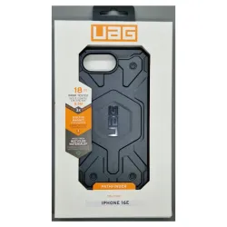 Husa UAG Pathfinder Magsafe pentru iPhone 16e/17e, negru