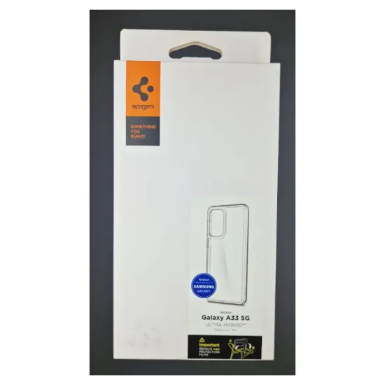 Husa Spigen Ultra Hybrid pentru Samsung A33 5G, transparenta (Spigen, Telefoane Samsung) by www.silkase.ro Husa Spigen Ultra Hybrid pentru Samsung A33 5G, transparenta (Telefoane Samsung, ACS04317) by www.silkase.ro