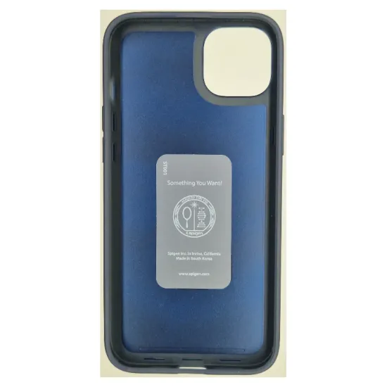 Husa Spigen Thin Fit pentru iPhone 14 Plus, albastru navy (iPhone 14 Plus, ACS04775) by www.silkase.ro