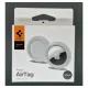 Set 2 carcase de protectie Spigen Silicone Fit compatibil cu Apple AirTag alb (Ingredi, AHP03071) by www.silkase.ro