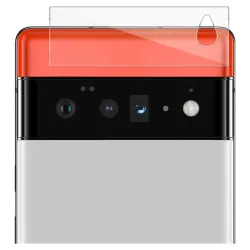 Folie sticla SILKASE pentru Google Pixel 6, Protectie Camera, Full Glue, transparenta