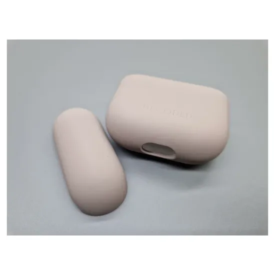 Carcasa Decoded Silicone AirCase Lite compatibila cu Apple AirPods 3 Dark Taupe (3, D21AP3C1SDTE) by www.silkase.ro