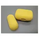 Carcasa Decoded Silicone AirCase Lite compatibila cu Apple AirPods 3 Yellow (3, D21AP3C1STSN) by www.silkase.ro