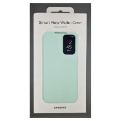 Husa Originala Samsung Smart View Cover pentru Galaxy S23 FE, Menta