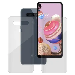 Set 2 folii SILKASE pentru LG K51S, protectie telefon, silicon