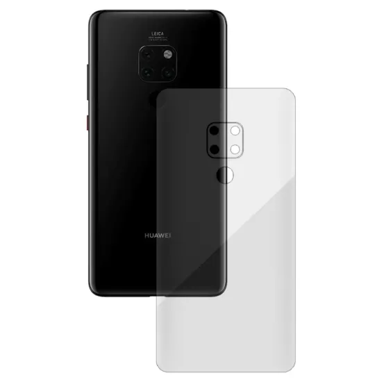 Folie spate SILKASE pentru Huawei Mate 20, protectie spate, silicon regenerabil (Mate 20, F3854) by www.silkase.ro
