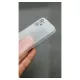 Husa 0.3mm Apple iPhone 12 Mini, SILKASE, subtire, culoare alb/transparent, plastic mat (iPhone 12 Mini, H0014) by www.silkase.ro