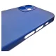 Husa 0.3mm Apple iPhone 12 Mini, SILKASE, subtire, culoare albastru, plastic mat (iPhone 12 Mini, H0015) by www.silkase.ro
