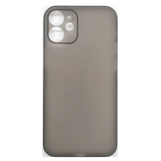 Husa 0.3mm Apple iPhone 12 Mini, SILKASE, subtire, culoare gri, plastic mat (SILKASE, iPhone 12 Mini) by www.silkase.ro Husa 0.3mm Apple iPhone 12 Mini, SILKASE, subtire, culoare gri, plastic mat (iPhone 12 Mini, H0016) by www.silkase.ro