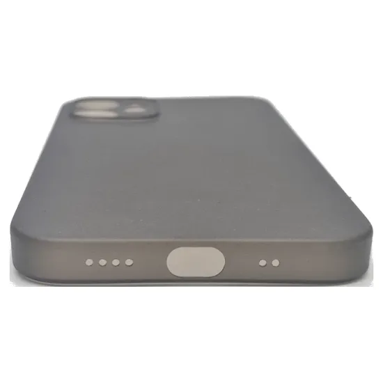 Husa 0.3mm Apple iPhone 12 Mini, SILKASE, subtire, culoare gri, plastic mat (SILKASE, iPhone 12 Mini) by www.silkase.ro Husa 0.3mm Apple iPhone 12 Mini, SILKASE, subtire, culoare gri, plastic mat (iPhone 12 Mini, H0016) by www.silkase.ro