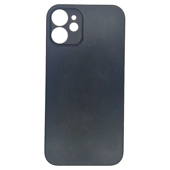 Husa 0.3mm Apple iPhone 12 Mini, SILKASE, subtire, culoare negru, plastic mat (SILKASE, iPhone 12 Mini) by www.silkase.ro Husa 0.3mm Apple iPhone 12 Mini, SILKASE, subtire, culoare negru, plastic mat (iPhone 12 Mini, H0017) by www.silkase.ro