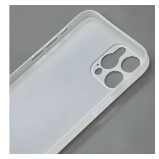 Husa 0.3mm Apple iPhone 12 Pro Max, SILKASE, subtire, culoare alb/transparent, plastic mat (SILKASE, iPhone 12 Pro Max) by www.silkase.ro Husa 0.3mm Apple iPhone 12 Pro Max, SILKASE, subtire, culoare alb/transparent, plastic mat (iPhone 12 Pro Max, H0019) by www.silkase.ro
