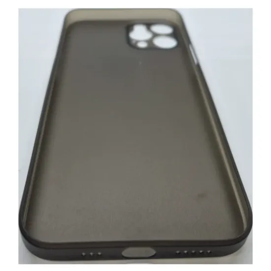Husa 0.3mm Apple iPhone 12 Pro, SILKASE, subtire, culoare gri, plastic mat (SILKASE, iPhone 12 Pro) by www.silkase.ro Husa 0.3mm Apple iPhone 12 Pro, SILKASE, subtire, culoare gri, plastic mat (iPhone 12 Pro, H0025) by www.silkase.ro