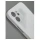 Husa 0.3mm Apple iPhone 12, SILKASE, subtire, culoare alb/transparent, plastic mat (iPhone 12, H0027) by www.silkase.ro