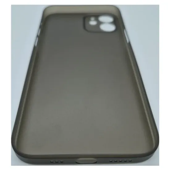 Husa 0.3mm Apple iPhone 12, SILKASE, subtire, culoare gri, plastic mat (SILKASE, iPhone 12) by www.silkase.ro Husa 0.3mm Apple iPhone 12, SILKASE, subtire, culoare gri, plastic mat (iPhone 12, H0029) by www.silkase.ro