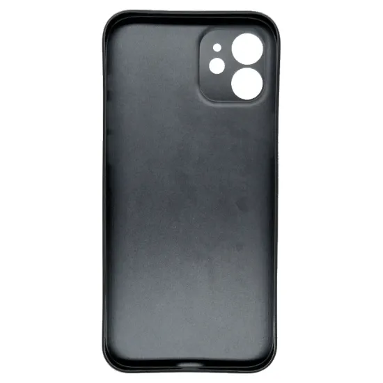 Husa 0.3mm Apple iPhone 12, SILKASE, subtire, culoare negru, plastic mat (SILKASE, iPhone 12) by www.silkase.ro Husa 0.3mm Apple iPhone 12, SILKASE, subtire, culoare negru, plastic mat (iPhone 12, H0030) by www.silkase.ro