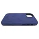Husa compatibila cu Apple iPhone 12 Mini, SILKASE, alcantara, culoare albastru inchis (iPhone 12 Mini, H0076) by www.silkase.ro