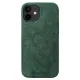 Husa compatibila cu Apple iPhone 12 Mini, SILKASE, alcantara, culoare verde inchis (SILKASE, iPhone 12 Mini) by www.silkase.ro Husa compatibila cu Apple iPhone 12 Mini, SILKASE, alcantara, culoare verde inchis (iPhone 12 Mini, H0078) by www.silkase.ro