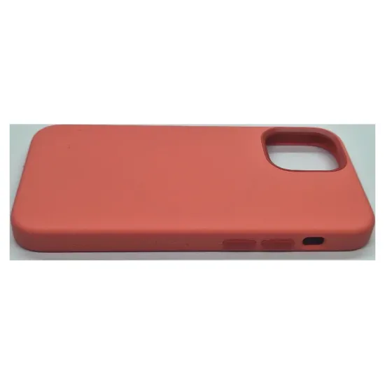 Husa compatibila cu Apple iPhone 12 Mini, SILKASE, magcase, culoare roz, liquid silicon (iPhone 12 Mini, H0084) by www.silkase.ro