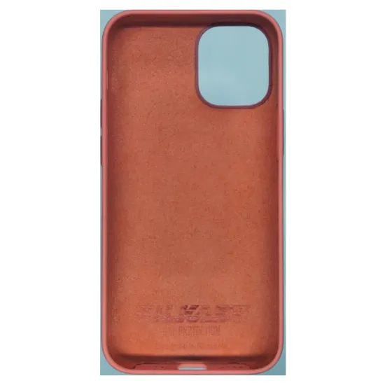 Husa compatibila cu Apple iPhone 12 Mini, SILKASE, magcase, culoare roz, liquid silicon (iPhone 12 Mini, H0084) by www.silkase.ro