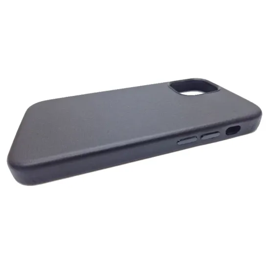 Husa piele SILKASE pentru Apple iPhone 13 Mini, magcase, culoare negru (iPhone 13 Mini, H1174) by www.silkase.ro