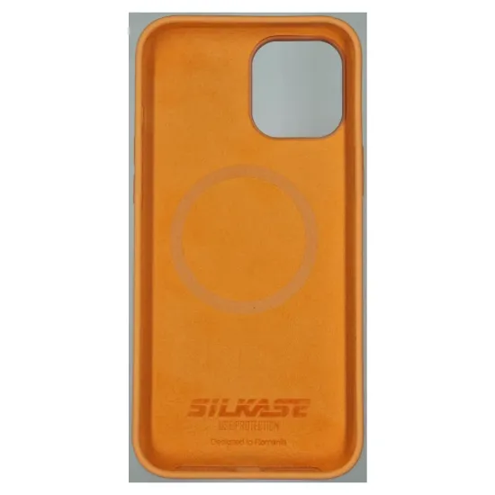 Husa SILKASE pentru Apple iPhone 13 Pro Max, magcase, soft silicon, culoare portocaliu (SILKASE, iPhone 13 Pro Max) by www.silkase.ro Husa SILKASE pentru Apple iPhone 13 Pro Max, magcase, soft silicon, culoare portocaliu (iPhone 13 Pro Max, H1403) by www.silkase.ro