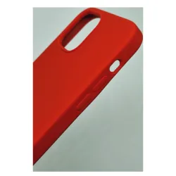 Husa compatibila cu Apple iPhone 12/12 Pro, SILKASE, magcase, culoare rosu, liquid silicon Husa compatibila cu Apple iPhone 12/12 Pro, SILKASE, magcase, culoare rosu, liquid silicon