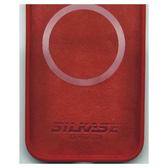 Husa SILKASE pentru Apple iPhone 13 Pro, magcase, soft silicon, culoare rosu (SILKASE, iPhone 13 Pro) by www.silkase.ro Husa SILKASE pentru Apple iPhone 13 Pro, magcase, soft silicon, culoare rosu (iPhone 13 Pro, H1169) by www.silkase.ro