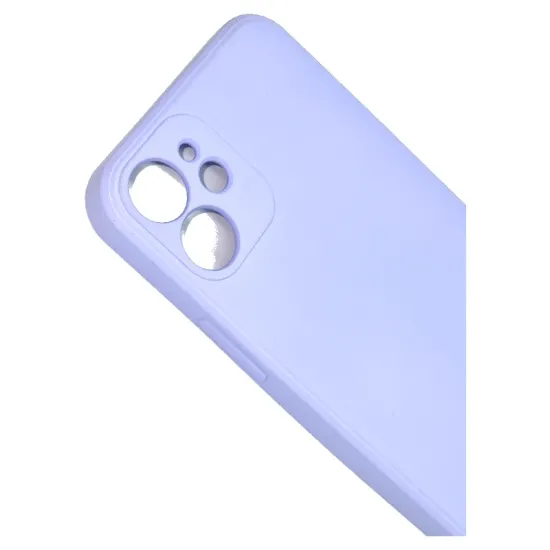 Husa compatibila cu iPhone 12 Mini , SILKASE, culoare violet, soft silicone (iPhone 12 Mini, H0150) by www.silkase.ro