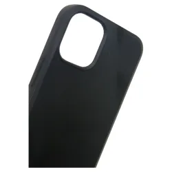 Husa pentru iPhone 12 Mini, SILKASE, culoare negru, silicon