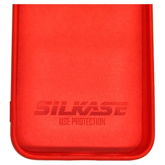 Husa compatibila cu Apple iPhone 12 Pro Max, SILKASE, magcase, culoare rosu, liquid silicon (iPhone 12 Pro Max, H0092) by www.silkase.ro