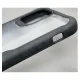 Husa iPhone 12, AntiGravity, SILKASE, culoare transparent / negru (iPhone 12, H0163) by www.silkase.ro