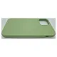 Husa pentru iPhone 12/12 Pro, SILKASE, culoare verde, silicon (iPhone 12, H0169) by www.silkase.ro