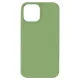 Husa pentru iPhone 12/12 Pro, SILKASE, culoare verde, silicon (iPhone 12, H0169) by www.silkase.ro