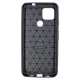 Husa compatibila cu Google Pixel 4a 5G, SILKASE, culoare carbon negru (Telefoane Google, H0262) by www.silkase.ro